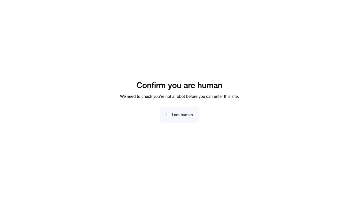 The current homepage